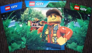 LEGO CITY JUNGLE CARD DISPLAY POSTER