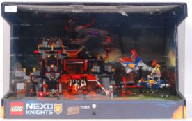 RARE LEGO NEXO KNIGHTS IN STORE SHOP DISPLAY CABINET