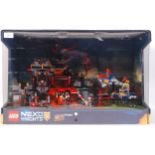 RARE LEGO NEXO KNIGHTS IN STORE SHOP DISPLAY CABINET