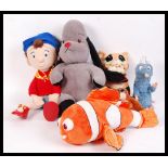 NODDY, DISNEY & PIXAR CHARACTER PLUSH TOYS