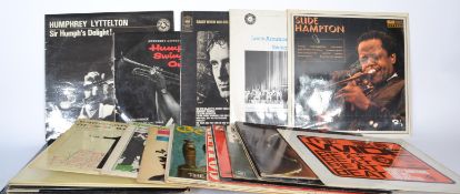A collection of vinyl long play LP record albums m