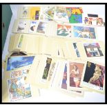 A large collection of over 1000 post cards dating