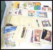 A large collection of over 1000 post cards dating