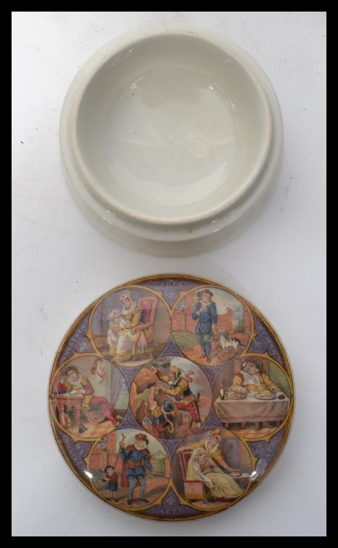 A group of seven 19th century Victorian ceramic Pr - Image 4 of 14