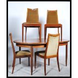 A retro 20th Century G-Plan teak drop leaf dining