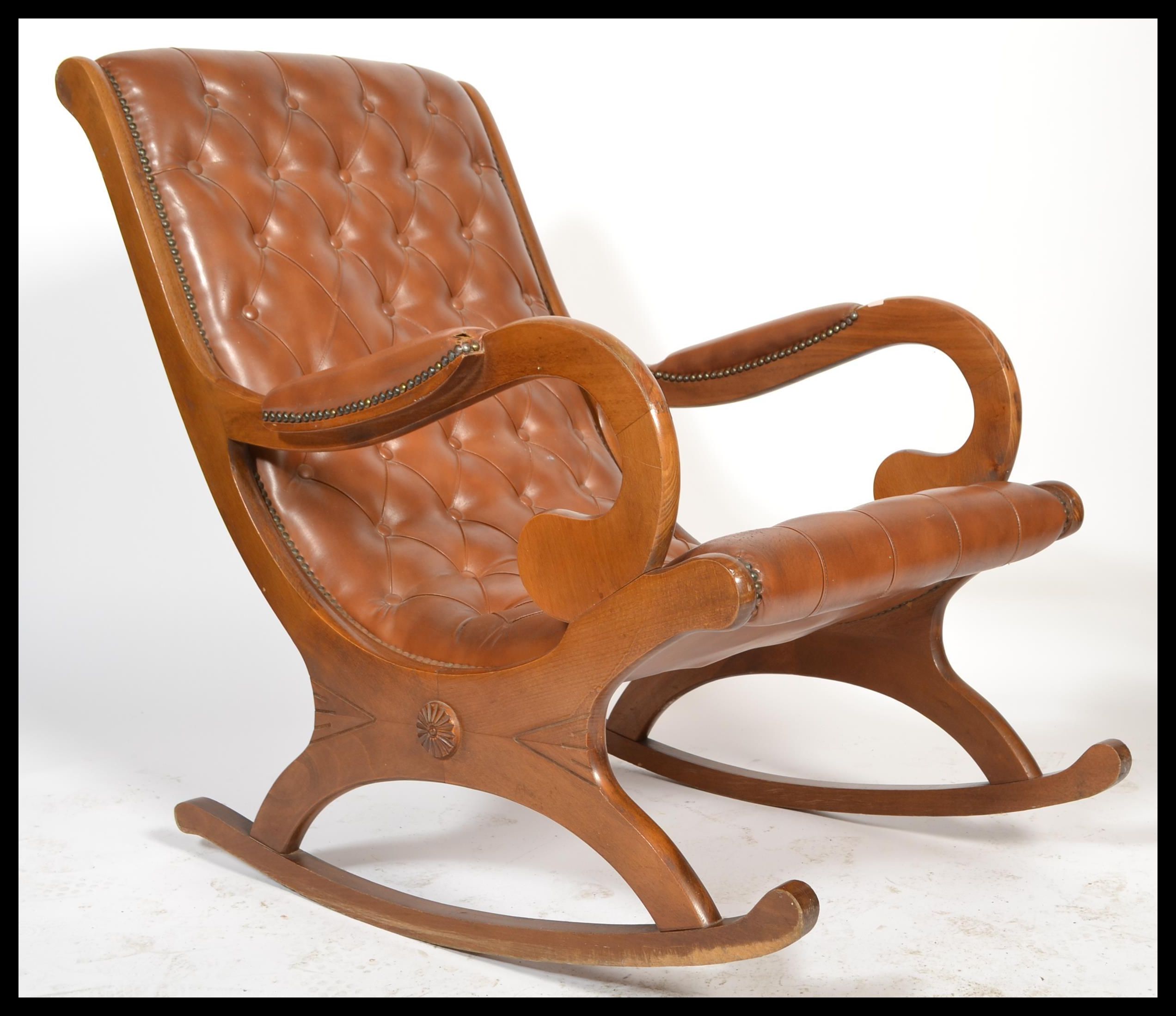 sleigh rocking chair