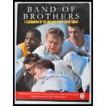 Band Of Brothers - England Rugby signed book; ' Band Of Brothers ' Keating, Frank - ' With The