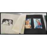 A collection of 4x vintage 1950's photograph albums, all with many candid images of a holiday / trip