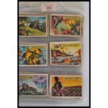 A rare complete set of vintage A&BC Bubblegum Co. ' Battle Cards '. Complete run 1-60. Largely in