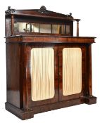 A Good Regency 19th century rosewood chiffonier -
