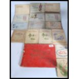 A collection of vintage cigarette cards albums including United Tobacco , South Africa , Players ,