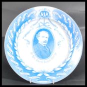 A commemorative plate, RT Hon David Lloyd George to commemorate the passing of the National Health