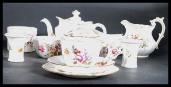 A collection of Royal Crown Derby ' Derby Posies ' pattern porcelain items to include marmalade