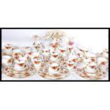 An extensive collection of Royal Albert Old Countr