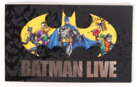 RARE 'BATMAN LIVE' ARENA TOUR SIGNED PROGRAMME