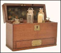 A 19th century apothecary box by Bromfield Chemist