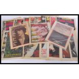 A collection of retro musical magazines Rolling St