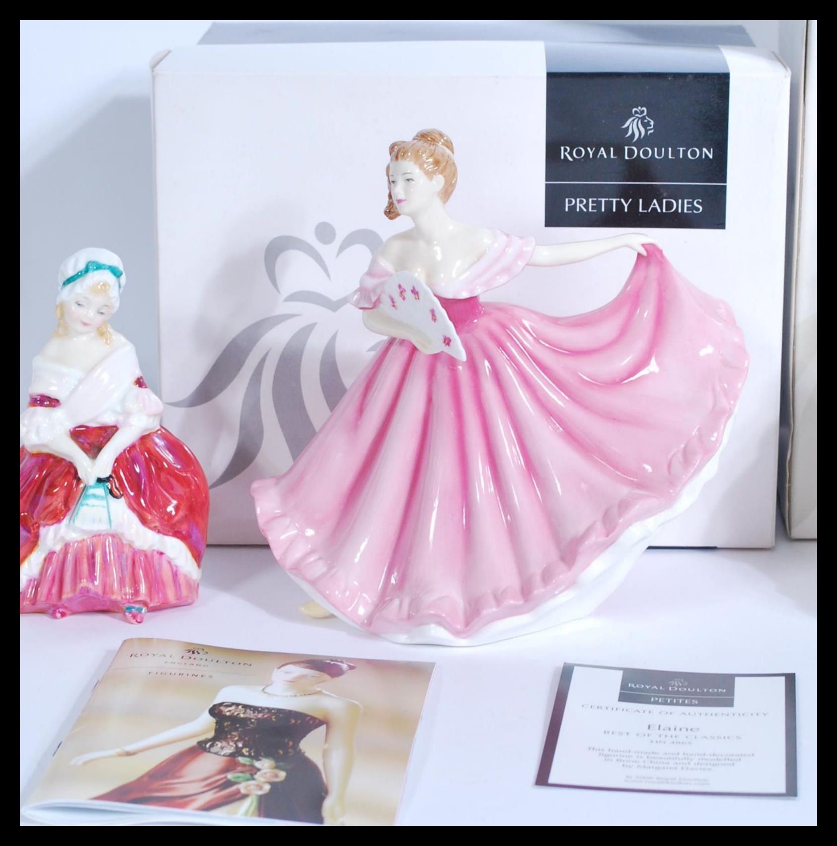 A group of Royal Doulton figures to include Pretty Ladies Alice HN4787 boxed with certificate 284/ - Image 2 of 13