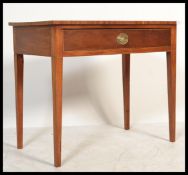 A 19th century Georgian mahogany writing table des