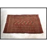 A good early 20th Century Kelim floor rug / carpet