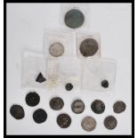 A group of various Roman coins to include a BRONZE