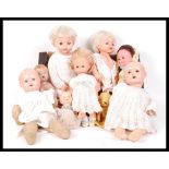 COLLECTION OF DOLLS TO INCLUDE ARMAND MARCEILLE AN