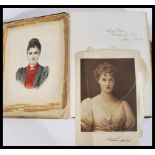 Two albums of 19th century Victorian photographs t