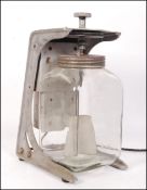 Blow Butter Churn - A 20th Century vintage retro industrial motorised butter churn with glass jar.