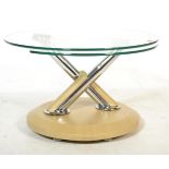 Dwell - A 20th Century vintage retro style rotating / swivel / metamorphic glass and metal