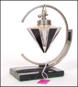 An unusual 1930's art deco shop display point of sale advertising faceted diamond perfume scent