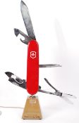 Victorinox - A point of sale shop window advertising display model  for Swiss army Knifes , the