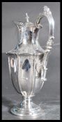 A 19th century Victorian silver plated EPBM claret