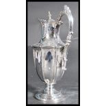 A 19th century Victorian silver plated EPBM claret