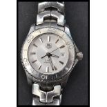 A Tag Heuer Link 200 meter stainless steel watch ,