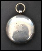 A 19th century Victorian silver hallmarked key wou
