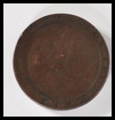 An 18th century half ½ Penny Farthing Cambridgeshi