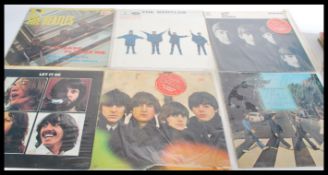 The Beatles - A collection of vinyl long play LP v