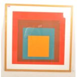 After Josef Albers - Study For Homage To The Squar