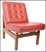 A 1970's retro vintage easy lounge chair / armchai