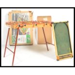 A mid century wooden vintage Bagatelle board by Kay. Of wooden construction with original painted