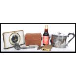 A collection of vintage and antique items dating from the 19th Century to include a commemorative