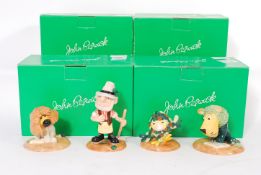 A collection of four boxed Beswick Herbs ceramic figures to include Bayleaf Gardener, Parsley The