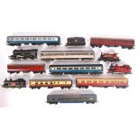 ASSORTED VINTAGE 00 GAUGE LOCOMOTIVES & ROLLING STOCK