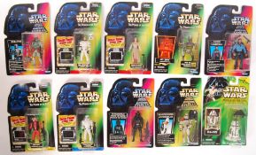 COLLECTION OF KENNER STAR WARS CARDED ACTION FIGURES