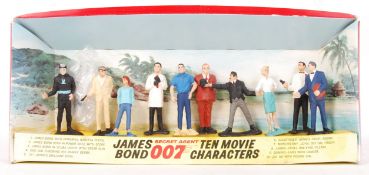 GILBERT JAMES BOND TEN MOVIE CHARACTER ACTION FIGURE SET