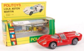 ITALIAN POLITOYS 1:43 SCALE BOXED DIECAST MODEL CAR