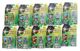 HASBRO CARDED STAR WARS STAR TOURS ACTION FIGURES