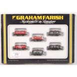 GRAHAM FARISH N GAUGE MINI COAL WAGONS SET FA 73111