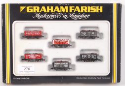 GRAHAM FARISH N GAUGE MINI COAL WAGONS SET FA 73111