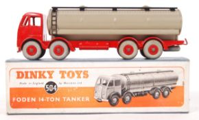 RARE VINTAGE DINKY TOYS BOXED DIECAST MODEL FODEN TANKER